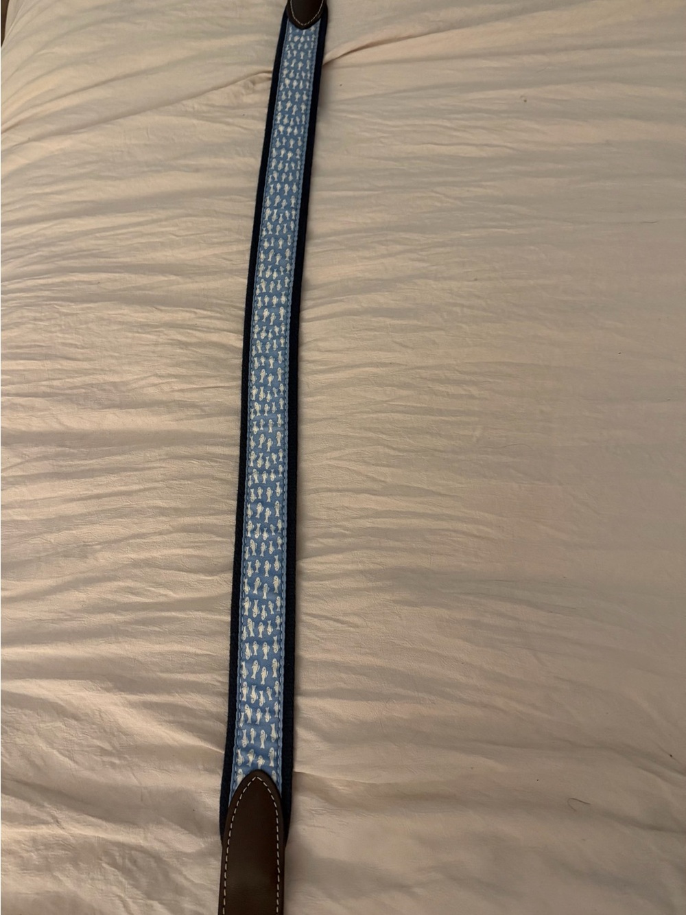 Blue Patterned Boys Vineyard Vines Belt